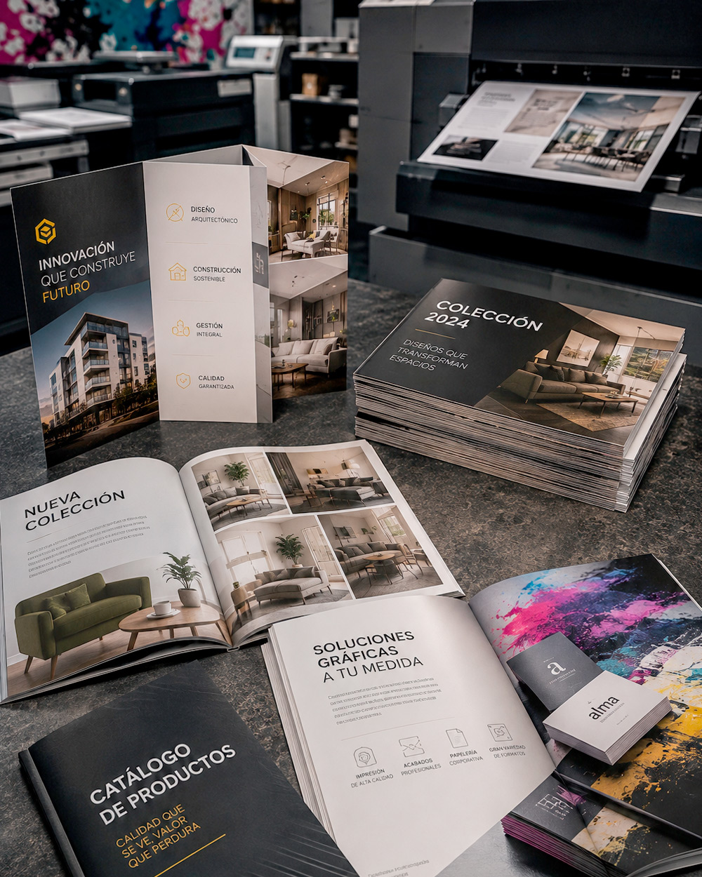 Brochures y Catálogos